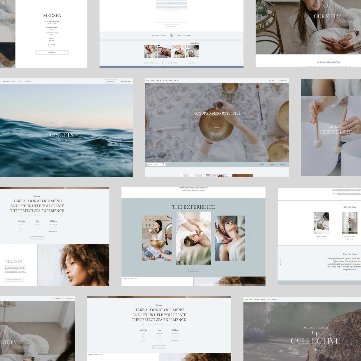 Luxury Website Template For MedSpa