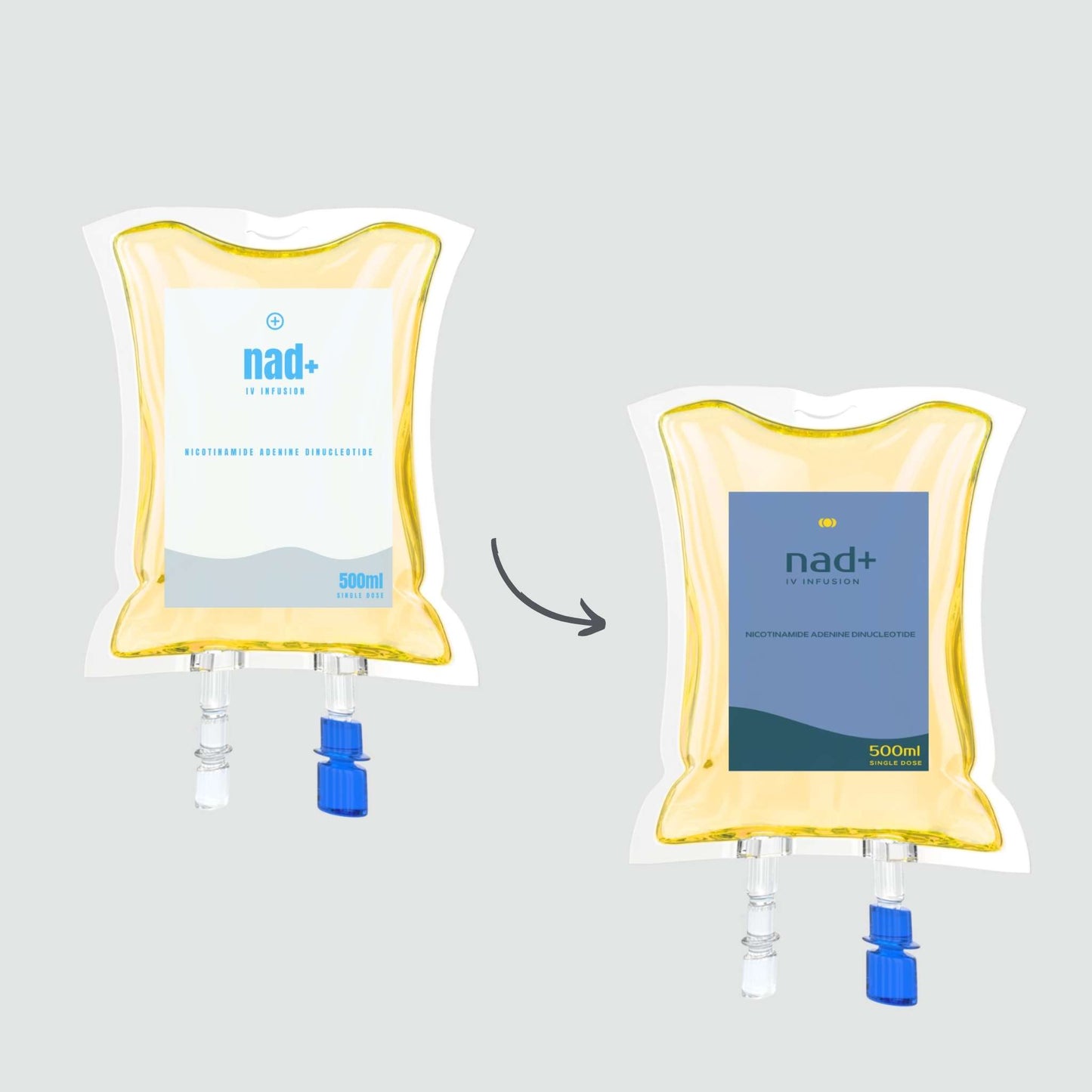 Customizable IV Hydration Bag Labels