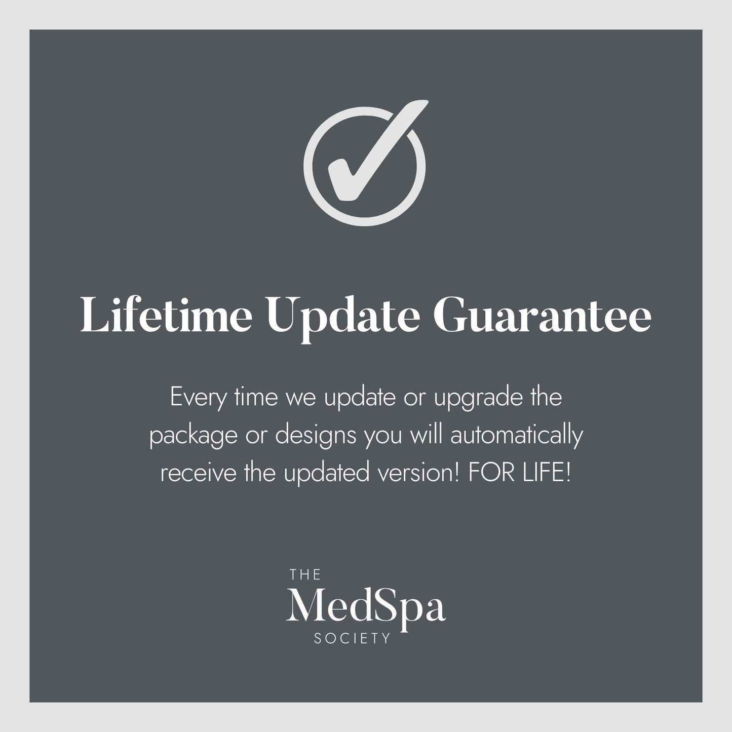Lifetime-update-guarantee