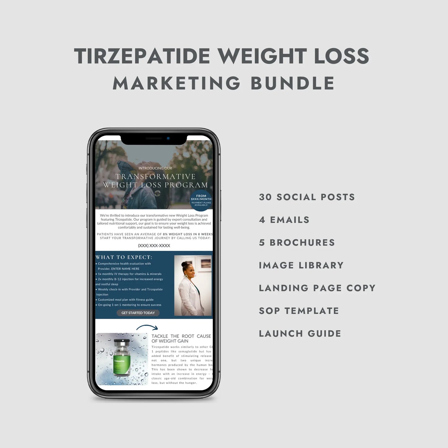 Tirzepatide Weight Loss Marketing Campaign