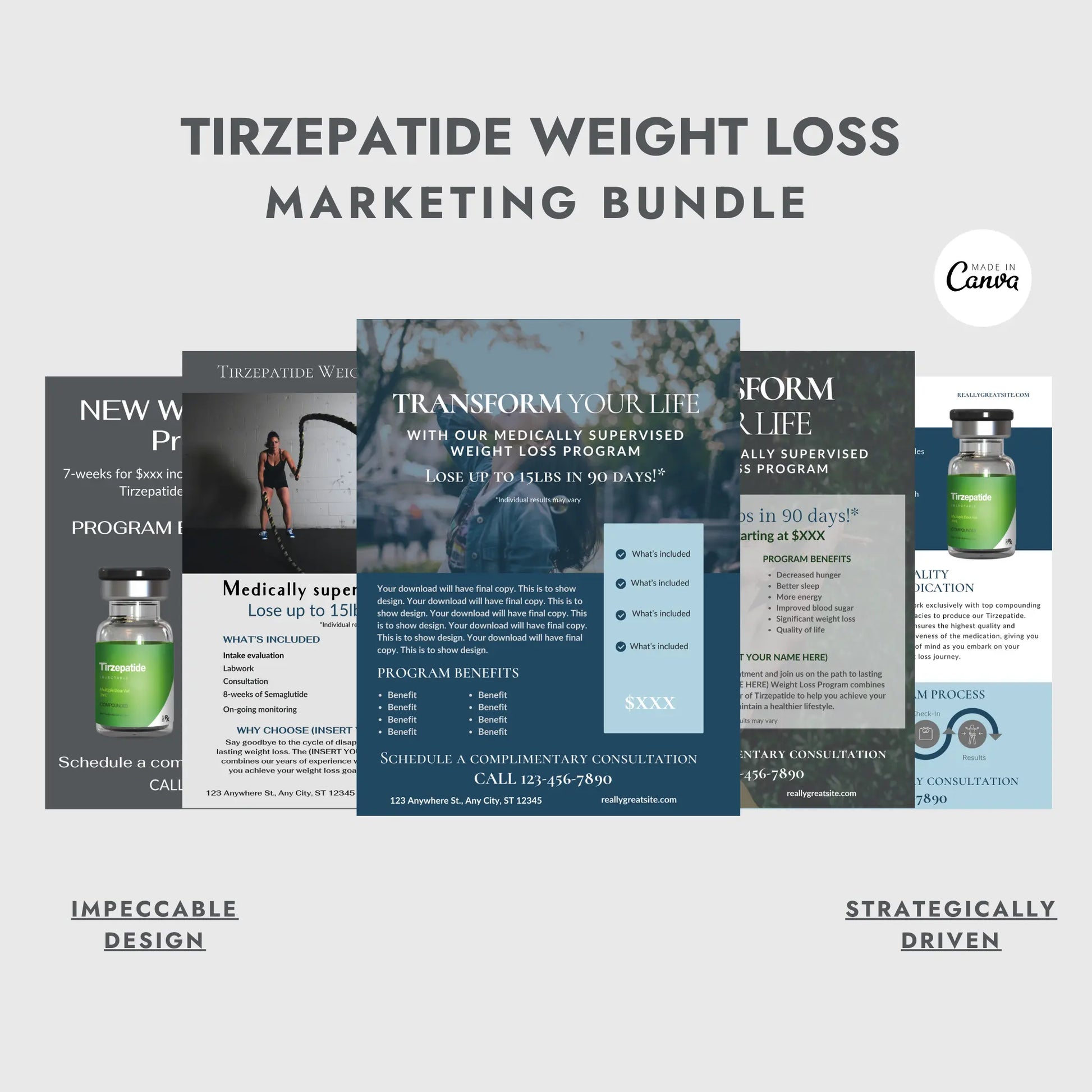 Tirzepatide Weight Loss Marketing Campaign | MedSpa Marketing Shop Tirzepatide Weight Loss Marketing Campaign | MedSpa Marketing Shop