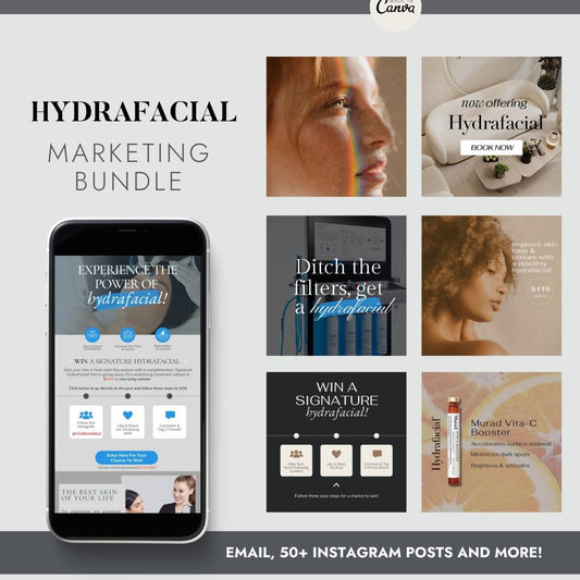 Hydrafacial Marketing Campaign