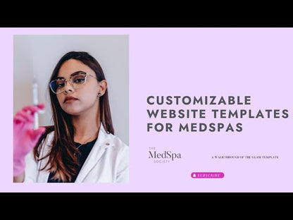Beautiful MedSpa Website Template